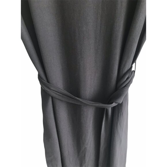 Minimum Long Sleeve boat collar button detail dress Euro 36/Small NWT - Picture 14 of 16